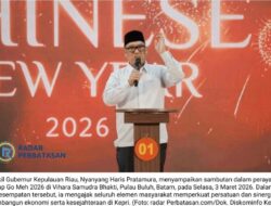 Harmoni di Pulau Buluh: Wagub Nyanyang Haris Jadikan Cap Go Meh Momentum Pererat Persatuan Kepri