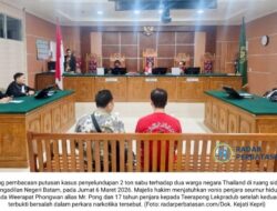 Penyelundupan 2 Ton Sabu di Batam: Dua WNA Thailand Lolos dari Jerat Vonis Mati!