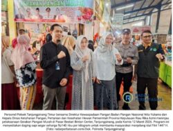 Idul Fitri Makin Dekat! Polsek Tanjungpinang Timur Kawal Gerakan Pangan Murah, Daging Sapi Segar Cuma Rp140 Ribu
