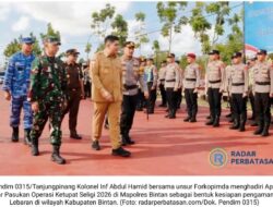 Sinergi Tanpa Batas! Dandim 0315/Tanjungpinang Kawal Operasi Ketupat Seligi 2026: Idul Fitri di Bintan Harus Aman dan Berkesan