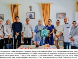 Sentuhan Kasih Hafizha Rahmadhani: Menenun Harapan Bagi 90 Pejuang Kanker di Bintan