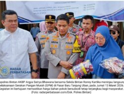 Gebrakan GPM Serentak: Kapolres Bintan Turun Gunung Pastikan Harga Pangan Tak ‘Cekik’ Rakyat