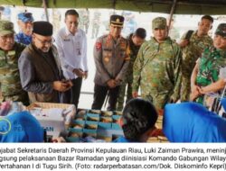 Cukup Bayar Rp10 Ribu Bisa Borong Sembako! Bazar Ramadan Kogabwilhan I Serbu Tanjungpinang