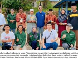 Sambangi Pulau Akar, Lakuntara Borong Aspirasi: Dari Masa Depan Pendidikan hingga Sengkarut Sampah