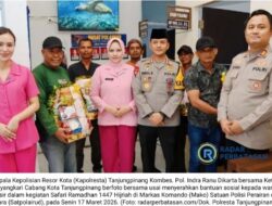 Sejukkan Suasana Ramadhan, Kapolresta Tanjungpinang Pererat Silaturahmi di Dermaga Satpolairud