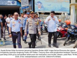 Pastikan Mudik Aman dan Berkesan, Bupati Bintan Roby Kurniawan Cek ‘Rantai Komando’ Operasi Ketupat Seligi 2026