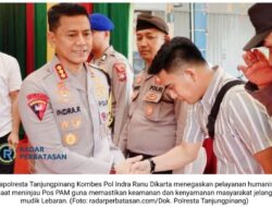 Pastikan Mudik Aman, Kapolresta Tanjungpinang Cek Langsung Pos PAM: ‘Layani Masyarakat dengan Hati’