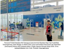 Libur Panjang, Polsek Bandara RHF Pastikan Keamanan Penumpang Terkendali