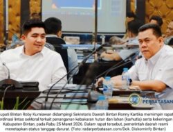 Bintan Membara! Ratusan Hektare Lahan Hangus, Bupati Roby Tetapkan Status Tanggap Darurat