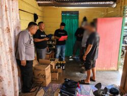Satresnarkoba Polres Pohuwato Gencar Razia Miras, Amankan 66 Liter Barang Bukti