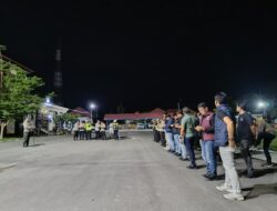 Polres Pohuwato Gelar Patroli Skala Besar Amankan Malam Takbiran Idul Adha