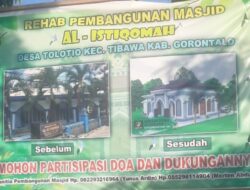 Total Renovasi Masjid Jami Al-Istiqomah: Dari 10,5×10,5 Jadi 11×11 Meter, Butuh Dukungan Donatur