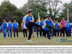 Bupati Bintan Buka Turnamen Sepak Bola Bupati Cup
