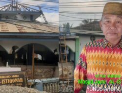 Pembongkaran Atap Dilanjutkan, Renovasi Total Masjid Jami Al-Istiqomah Masuki Tahap Baru Usai Pemanfaatan untuk Shalat Idul Adha 1447 H