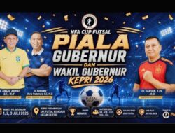 100 Klub Futsal Perebutkan Piala Gubernur Kepri 2026
