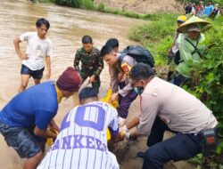 Polsek Taluditi Gerak Cepat Evakuasi Warga yang Ditemukan di Sungai Malango