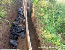 Diduga Tak Sesuai Spesifikasi, Proyek P3-TGAI D.I. Curug Kebo di Desa Cihara Jadi Sorotan Masyarakat.