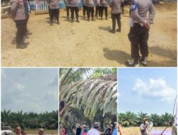 Kawal Aksi Damai Forum Eks Peladangan Senama Nenek, TNI-Polri Pastikan Kamtibmas di Tapung Hulu Aman Terkendali