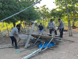 Respons Cepat Aduan Warga, Polsek Popayato Musnahkan Arena Judi Sabung Ayam
