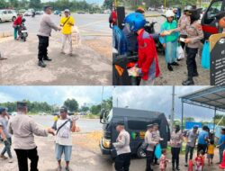 Di Tengah Terik Kota Batam, 120 Kotak Nasi dari Sat Binmas Polresta Barelang Hadir Membawa Kepedulian