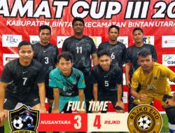 RSJKO EHD FC Taklukkan Nusantara FC 4-3, Awali Camat Cup Binut 2026 dengan Kemenangan Dramatis