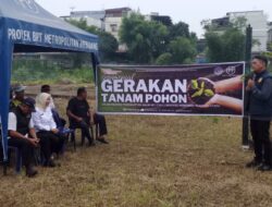 PT PP (Persero) Tbk Gencarkan Gerakan Penanaman 5.000 Pohon, Dukung Pembangunan BRT Mebidang Berwawasan Lingkungan