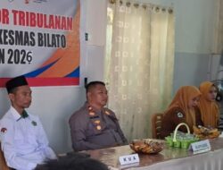 Kapolsek Boliyohuto Iptu Nixon M. Amuntu Hadiri Rapat Lintas Sektor Triwulan III Puskesmas Bilato, Dukung Program Pelayanan Kesehatan Gratis