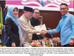 DPRD Kepri Kritik Tajam APBD Meski Raih WTP