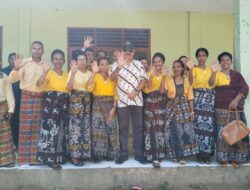 Sosialisasi 4 Pilar di SMP PGRI 1 Egon, Melchias Markus Mekeng Siap Wujudkan Lab Komputer dan Drumband