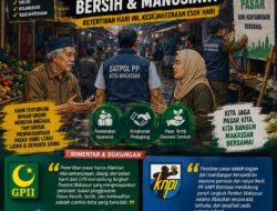 Pedagang Pasar Cidu Berbenah Secara Swadaya, GPII Kota Makassar dan PK KNPI Bontoala : Penataan Tak Harus Dengan Penggusuran