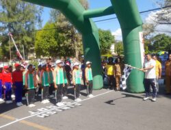 Bupati Sikka Lepas 207 Regu Gerak Jalan HUT ke-81 RI, Tekankan Semangat Persatuan dan Sportivitas