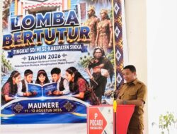 Bupati Sikka Buka Lomba Bertutur Tingkat SD/MI, Dorong Penguatan Literasi dan Sains Sejak Usia Sekolah