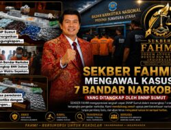 SEKBER FAHMI’ Apresiasi Langkah Cepat BNNP Sumut Ungkap 7 Tersangka Narkoba: Jangan Ada Ruang Bagi Gembong Narkoba!