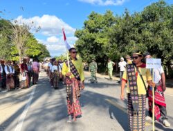 Insana Tengah TTU Gelar Karnaval Budaya Sonaf Maubesi Semarakkan HUT ke 81 Republik Indonesia