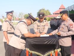Kapolres Pohuwato Pimpin Sertijab Wakapolres dan Pelantikan Kasi Propam