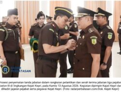 Pesan Tegas Kajati Kepri Saat Lantik Tiga Pejabat