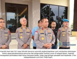 Pencurian Fasilitas Umum Marak, Kapolda Kepri Sikat Penadah