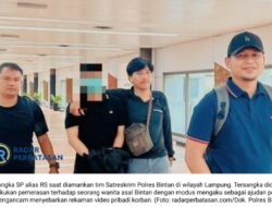 Polisi Gadungan Pemeras Wanita Bintan Ditangkap Di Lampung