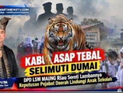 Kabut Asap Tebal Selimuti Dumai, MAUNG Riau Soroti Lambannya Keputusan Lindungi Anak Sekolah