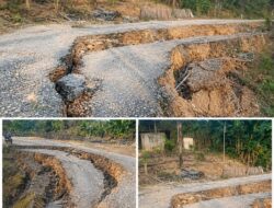 Jalan Penghubung Tiga Desa di Malaka Nyaris Putus Akibat Longsor, Roda Empat Tidak Bisa Melintas Sehingga Memperhambat Akses Ekonomi, Pendidikan dan Kesehatan