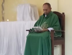 Romo Gabriel Alos di Stasi Tubmas: Tuhan Mengundang Semua Orang, Jangan Terjebak Kesombongan dan Merasa Paling Berjasa