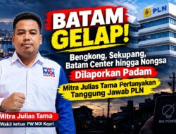 BATAM DILAPORKAN PADAM! Bengkong hingga Nongsa Terdampak, Mitra Julias Tama Desak PLN Buka Suara