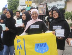 Usai Gelar PKL, PC PMII DIY Lanjutkan Gerakan Sosial dengan Berbagi Makanan