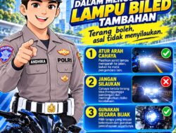 Satlantas Polres TTU Ingatkan Bahaya Lampu BiLED Tambahan: Terlalu Terang Bisa Mengancam Keselamatan di Malam Hari