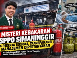 Kebakaran SPPG Simaninggir Lukai 4 Pekerja, Aktivis Desak BGN Turun Tangan dan Audit Keselamatan