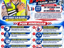 Satlantas POLRES TTU Imbau Masyarakat Tertib Berlalu Lintas Jelang Operasi Patuh 2026, IPTU Rokhy H. M. Blegur: Keselamatan Adalah Tanggung Jawab Bersama