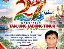 Mappangara: HUT ke-27 Tanjung Jabung Timur Momentum Perkuat Semangat Membangun Daerah