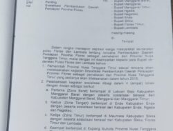 Dokumen 2015 Ungkap Pemprov NTT Pernah Sosialisasikan Pembentukan Provinsi Flores kepada 9 Bupati