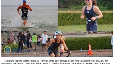 Ratusan Atlet 32 Negara Guncang Bintan Triathlon 2026