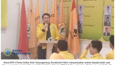 Golkar Tanjungpinang Gelar Muscam Consolidate Kekuatan Pemilu 2029
